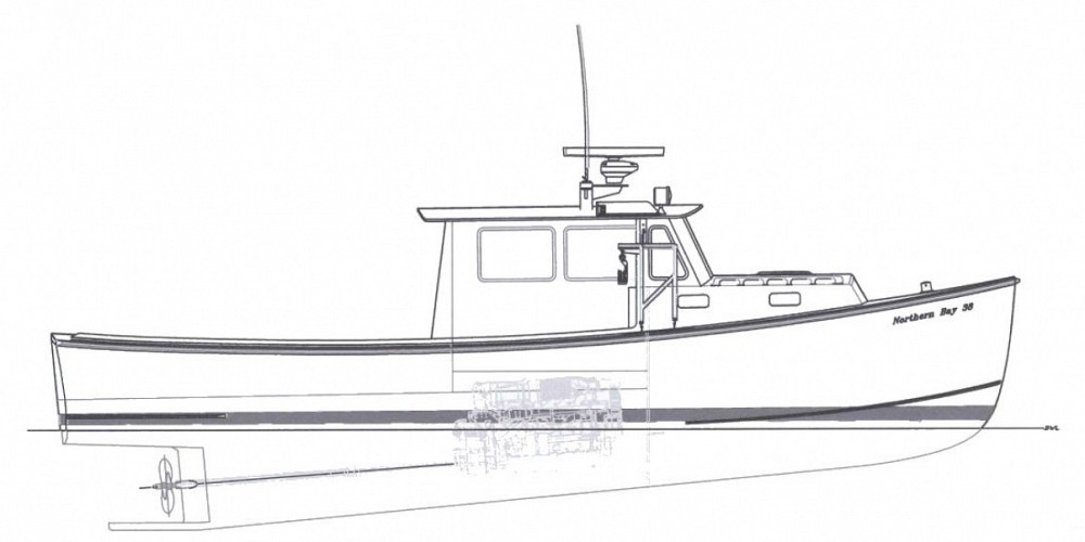38 Northern Bay Lobster Boat